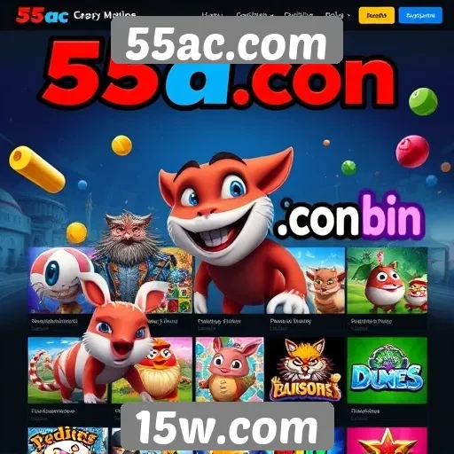 55ac.com oferece diversidade em jogos online